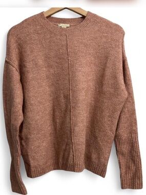 Dusty Rose Crewneck Sweater